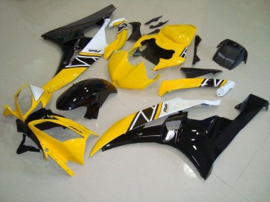 Cheap 2006-2007 Yellow Yamaha YZF R6 Motorbike Fairings
