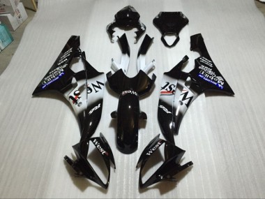 Cheap 2006-2007 Glossy Black Yamaha YZF R6 Bike Fairing