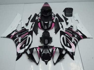 Cheap 2006-2007 Pink Star Yamaha YZF R6 Bike Fairings