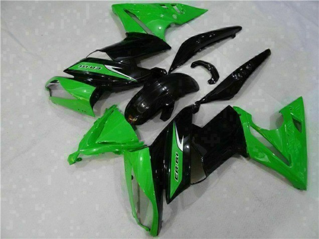 Cheap 2006-2008 Green Black Kawasaki EX650 Bike Fairings & Bodywork Cheap 2006-2008 Green Black Kawasaki EX650 Bike Fairings & Bodywork