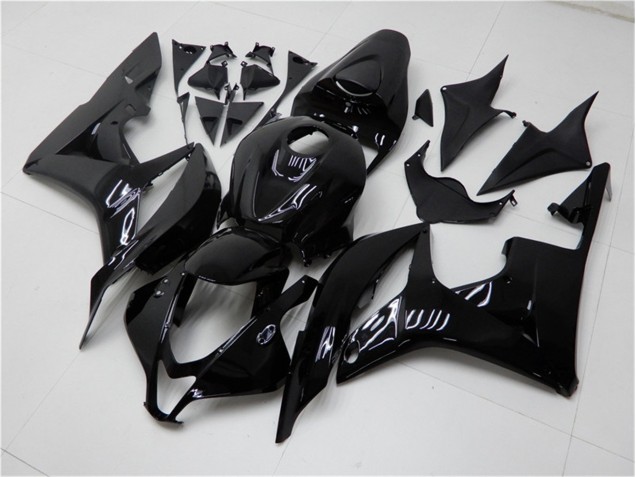 Cheap 2007-2008 Glossy Black Honda CBR600RR Bike Fairings Cheap 2007-2008 Glossy Black Honda CBR600RR Bike Fairings