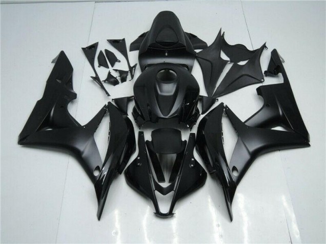 Cheap 2007-2008 Black Honda CBR600RR Bike Fairing Kit Cheap 2007-2008 Black Honda CBR600RR Bike Fairing Kit