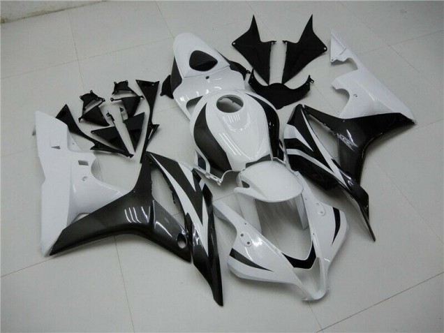 Cheap 2007-2008 White Black Honda CBR600RR Motorbike Fairing Cheap 2007-2008 White Black Honda CBR600RR Motorbike Fairing