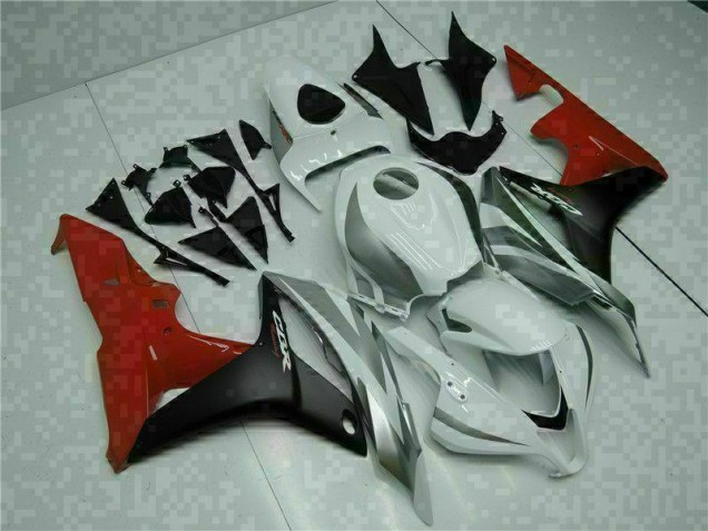 Cheap 2007-2008 White Black Red Honda CBR600RR Bike Fairings Cheap 2007-2008 White Black Red Honda CBR600RR Bike Fairings