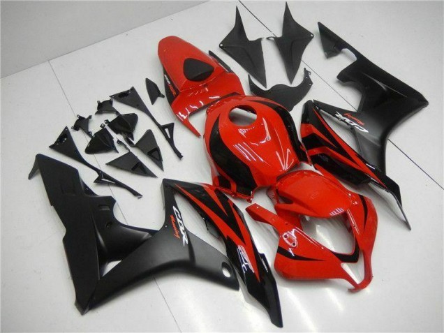 Cheap 2007-2008 Black Red Honda CBR600RR Motor Bike Fairings Cheap 2007-2008 Black Red Honda CBR600RR Motor Bike Fairings