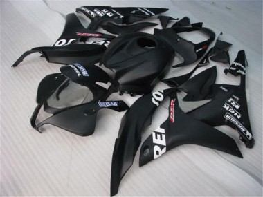 Cheap 2007-2008 Black Repsol Honda CBR600RR Motorbike Fairing