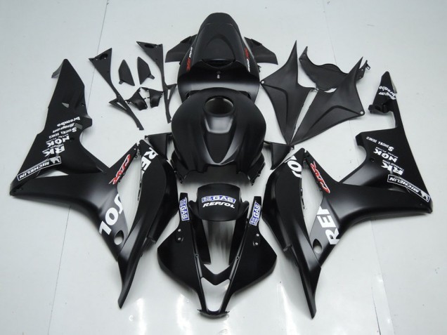 Cheap 2007-2008 Matte Black Repsol Honda CBR600RR Motorcyle Fairings Cheap 2007-2008 Matte Black Repsol Honda CBR600RR Motorcyle Fairings