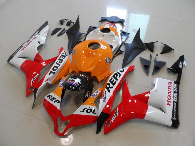 Cheap 2007-2008 Repsol Honda CBR600RR Motorcycle Bodywork Cheap 2007-2008 Repsol Honda CBR600RR Motorcycle Bodywork