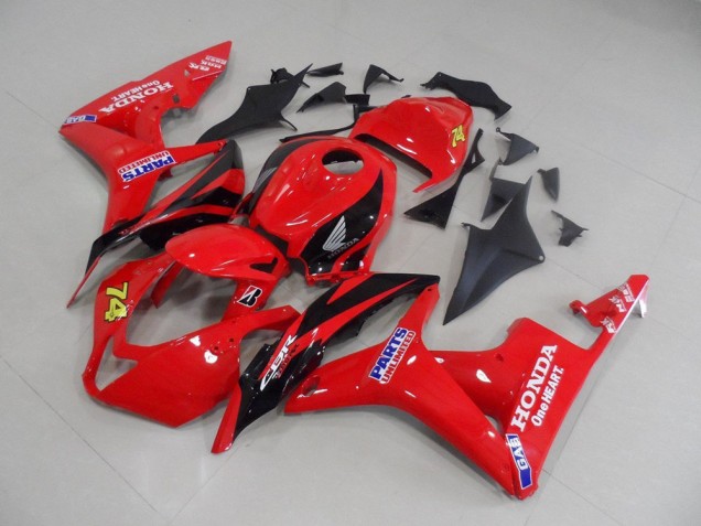 Cheap 2007-2008 Red Black Race Honda CBR600RR Replacement Fairings Cheap 2007-2008 Red Black Race Honda CBR600RR Replacement Fairings