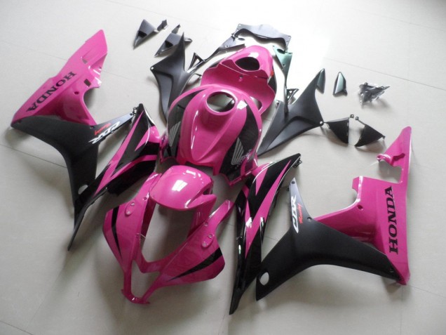 Cheap 2007-2008 Pink Black Honda CBR600RR Motorbike Fairings Cheap 2007-2008 Pink Black Honda CBR600RR Motorbike Fairings