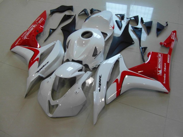 Cheap 2007-2008 White Red Race Version Honda CBR600RR Motorbike Fairing Cheap 2007-2008 White Red Race Version Honda CBR600RR Motorbike Fairing