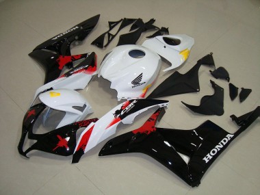 Cheap 2007-2008 White Black Red Honda CBR600RR Motorbike Fairing