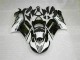 Cheap 2007-2008 Black White Kawasaki ZX6R Bike Fairings Cheap 2007-2008 Black White Kawasaki ZX6R Bike Fairings