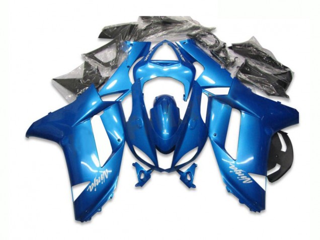 Cheap 2007-2008 Blue Kawasaki ZX6R Bike Fairing Kit Cheap 2007-2008 Blue Kawasaki ZX6R Bike Fairing Kit