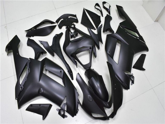 Cheap 2007-2008 Matte Black Kawasaki ZX6R Bike Fairing Kit Cheap 2007-2008 Matte Black Kawasaki ZX6R Bike Fairing Kit