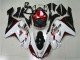 Cheap 2007-2008 White Black Red Kawasaki ZX6R Motorbike Fairings Cheap 2007-2008 White Black Red Kawasaki ZX6R Motorbike Fairings