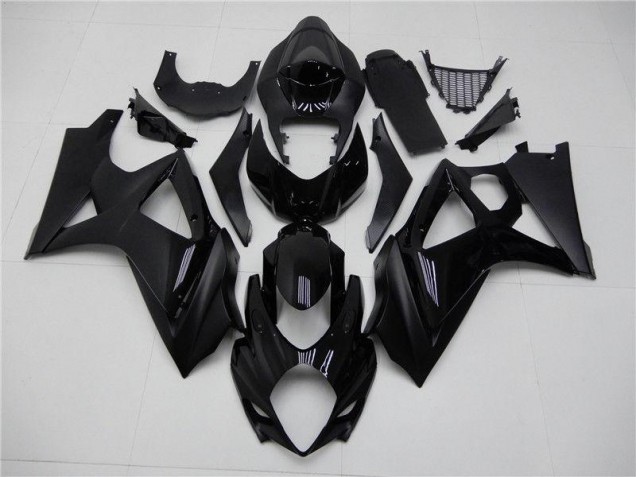 Cheap 2007-2008 Glossy Matte Black Suzuki GSXR 1000 K7 Replacement Fairings Cheap 2007-2008 Glossy Matte Black Suzuki GSXR 1000 K7 Replacement Fairings