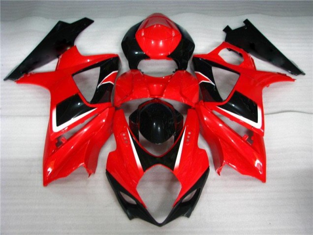 Cheap 2007-2008 Red Black Suzuki GSXR 1000 K7 Bike Fairings Cheap 2007-2008 Red Black Suzuki GSXR 1000 K7 Bike Fairings