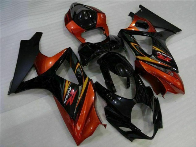 Cheap 2007-2008 Black Suzuki GSXR 1000 K7 Motorcycle Fairing Kit Cheap 2007-2008 Black Suzuki GSXR 1000 K7 Motorcycle Fairing Kit