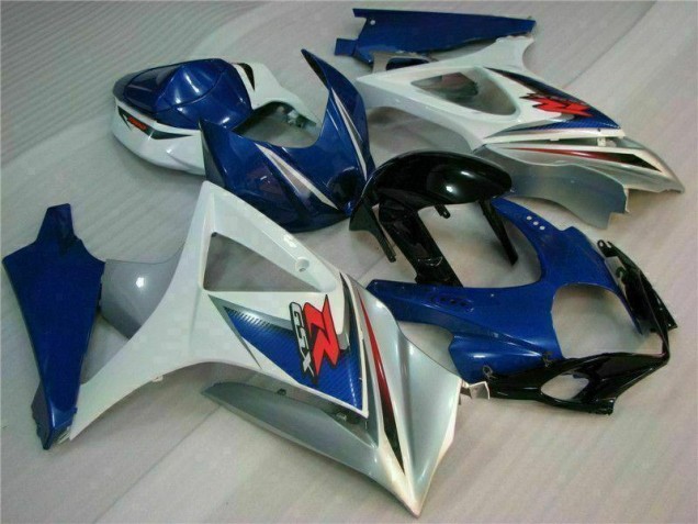 Cheap 2007-2008 Blue White Suzuki GSXR 1000 K7 Bike Fairings Cheap 2007-2008 Blue White Suzuki GSXR 1000 K7 Bike Fairings