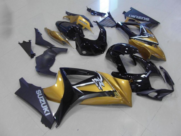 Cheap 2007-2008 Gold Black Suzuki GSXR 1000 K7 Replacement Fairings Cheap 2007-2008 Gold Black Suzuki GSXR 1000 K7 Replacement Fairings