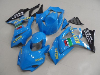 Cheap 2007-2008 Blue Rizla Race Suzuki GSXR 1000 K7 Motor Bike Fairings