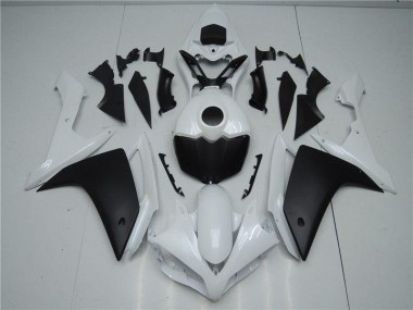 Cheap 2007-2008 White Black Yamaha YZF R1 Motorbike Fairing Kits