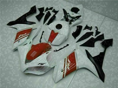 Cheap 2007-2008 White Yamaha YZF R1 Motorcycle Fairing