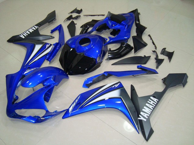 Cheap 2007-2008 Blue White Yamaha YZF R1 Motorbike Fairings Cheap 2007-2008 Blue White Yamaha YZF R1 Motorbike Fairings