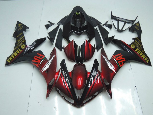 Cheap 2007-2008 Dark Glossy Black Yamaha YZF R1 Motorcycle Fairing Kits Cheap 2007-2008 Dark Glossy Black Yamaha YZF R1 Motorcycle Fairing Kits