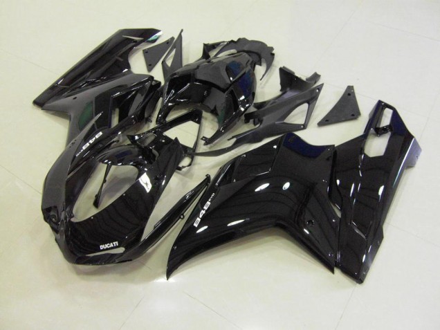 Cheap 2007-2014 Glossy Black Ducati 848 1098 1198 Motorcycle Fairings Cheap 2007-2014 Glossy Black Ducati 848 1098 1198 Motorcycle Fairings