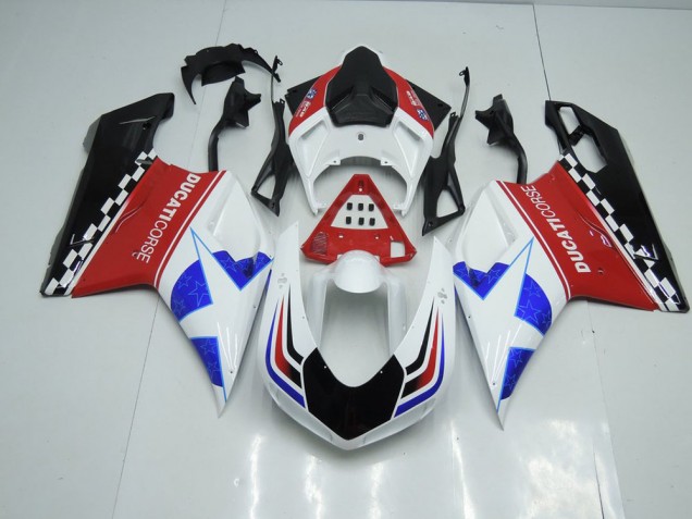 Cheap 2007-2014 Star No Number Ducati 848 1098 1198 Bike Fairings Cheap 2007-2014 Star No Number Ducati 848 1098 1198 Bike Fairings