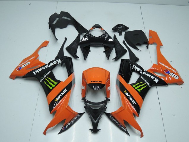 Cheap 2008-2010 Orange Monster Kawasaki ZX10R Motorbike Fairing Cheap 2008-2010 Orange Monster Kawasaki ZX10R Motorbike Fairing