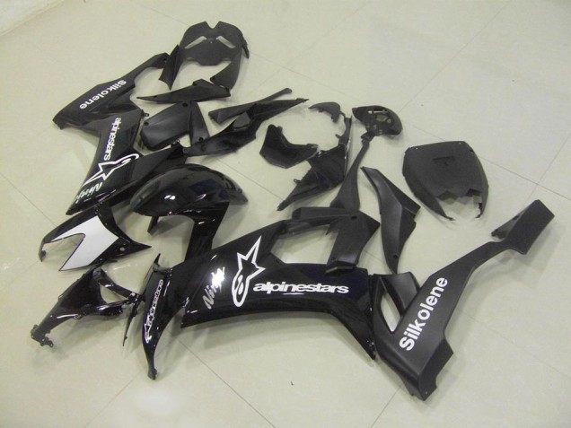 Cheap 2008-2010 Black Silkolene Kawasaki ZX10R Bike Fairings Cheap 2008-2010 Black Silkolene Kawasaki ZX10R Bike Fairings