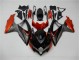 Cheap 2008-2010 Black Orange Grey Suzuki GSXR 600/750 Motorbike Fairing Kits