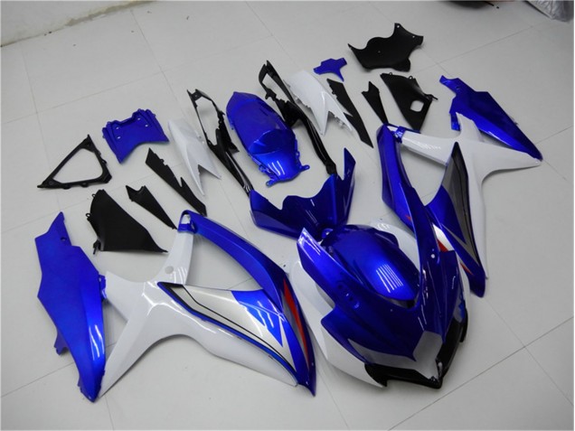 Cheap 2008-2010 Blue White Suzuki GSXR 600/750 Motorcylce Fairings Cheap 2008-2010 Blue White Suzuki GSXR 600/750 Motorcylce Fairings