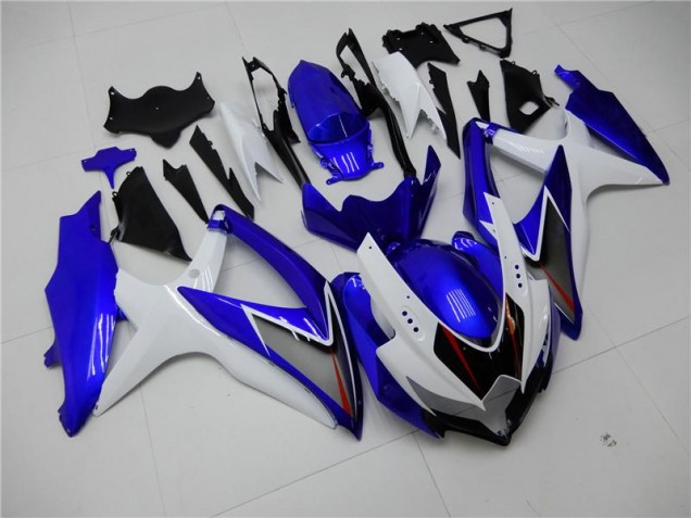 Cheap 2008-2010 White Blue Suzuki GSXR 600/750 Motorbike Fairings Cheap 2008-2010 White Blue Suzuki GSXR 600/750 Motorbike Fairings