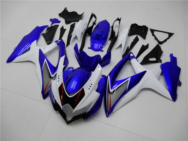 Cheap 2008-2010 White Blue Suzuki GSXR 600/750 Motorbike Fairings Cheap 2008-2010 White Blue Suzuki GSXR 600/750 Motorbike Fairings