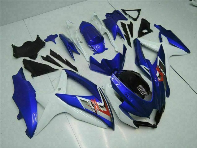 Cheap 2008-2010 Blue White Suzuki GSXR 600/750 Motorcycle Fairings Cheap 2008-2010 Blue White Suzuki GSXR 600/750 Motorcycle Fairings