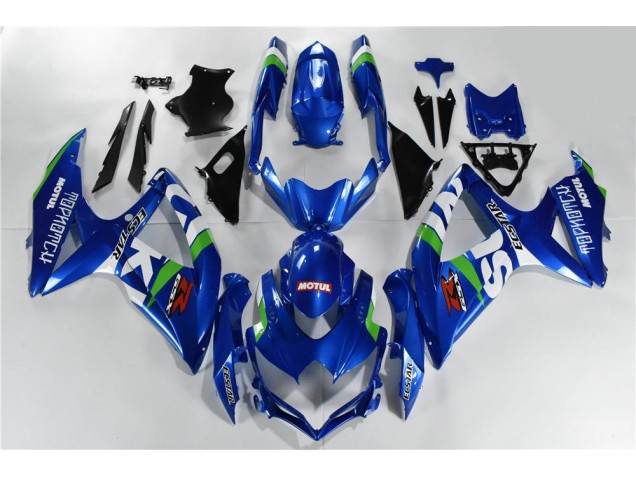 Cheap 2008-2010 Blue White Green Suzuki GSXR 600/750 Motor Bike Fairings Cheap 2008-2010 Blue White Green Suzuki GSXR 600/750 Motor Bike Fairings