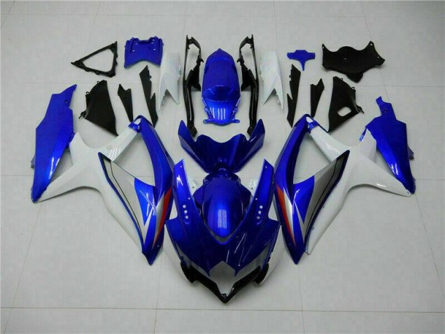 Cheap 2008-2010 Blue White Suzuki GSXR 600/750 Motorcycle Fairing Kit Cheap 2008-2010 Blue White Suzuki GSXR 600/750 Motorcycle Fairing Kit