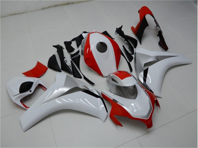 Cheap 2008-2011 White Red Honda CBR1000RR Motorcylce Fairings