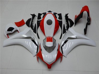 Cheap 2008-2011 White Red Honda CBR1000RR Motorcylce Fairings