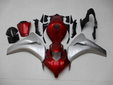 Cheap 2008-2011 Red Silver Honda CBR1000RR Motorbike Fairings