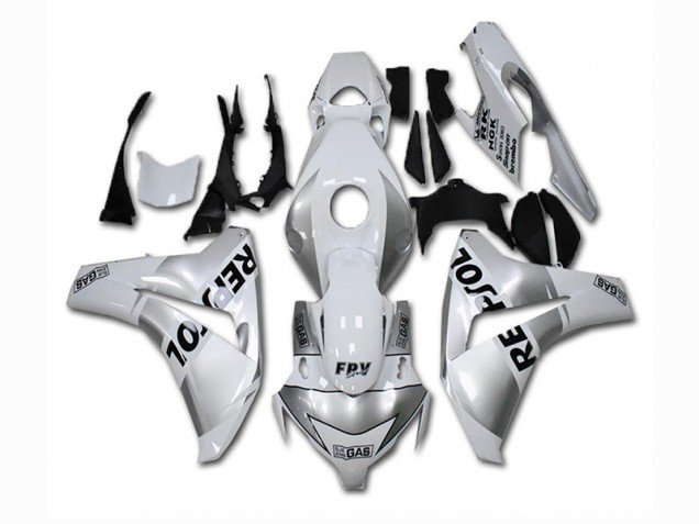 Cheap 2008-2011 Silver White Repsol Honda CBR1000RR Bike Fairing