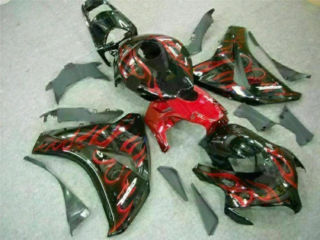 Cheap 2008-2011 Red Flame Honda CBR1000RR Motorbike Fairing
