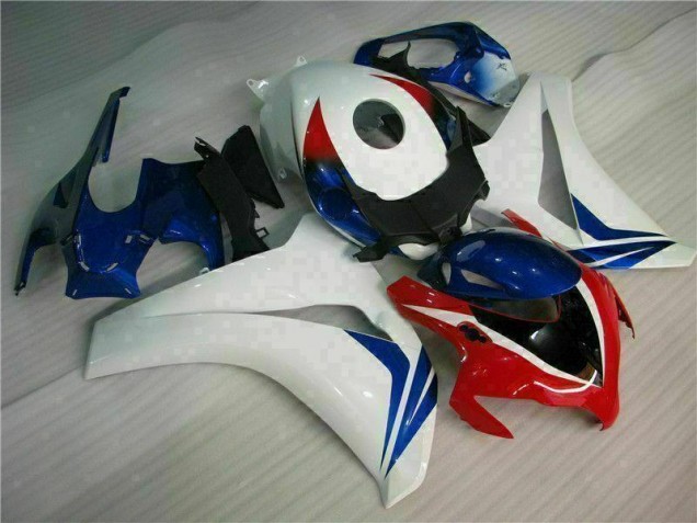 Cheap 2008-2011 White Honda CBR1000RR Bike Fairing Kit