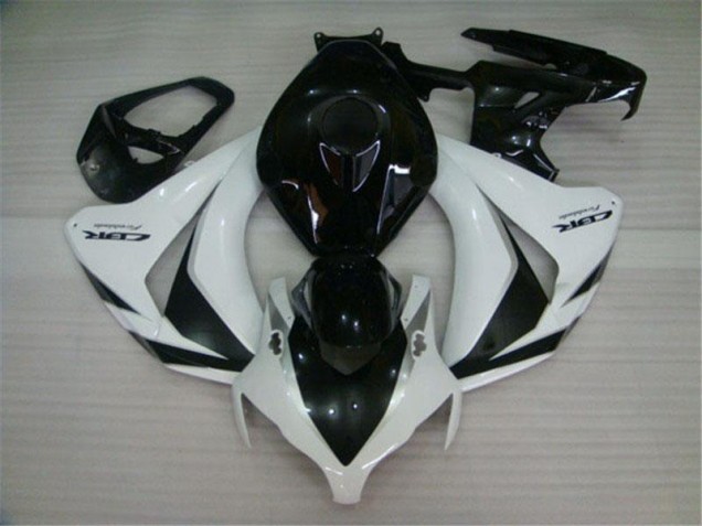 Cheap 2008-2011 Black White Honda CBR1000RR Motorcycle Fairings Cheap 2008-2011 Black White Honda CBR1000RR Motorcycle Fairings