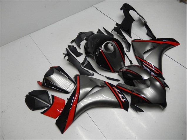 Cheap 2008-2011 Grey Red Black Honda CBR1000RR Motorbike Fairings