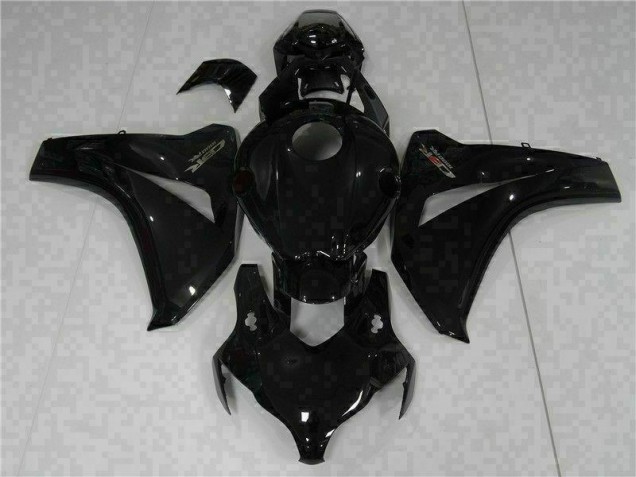 Cheap 2008-2011 Glossy Black Honda CBR1000RR Bike Fairings
